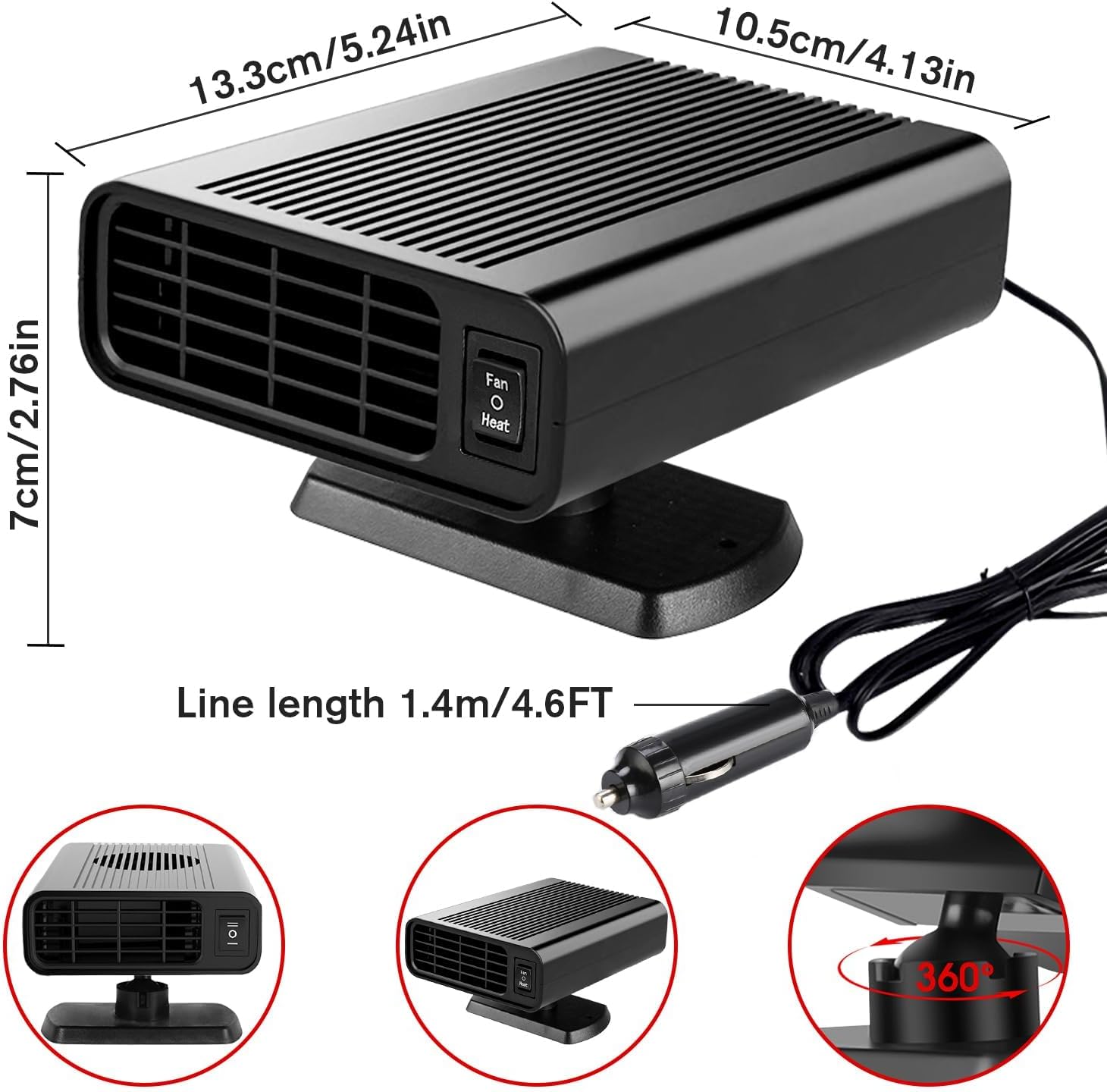 Car Portable Heater